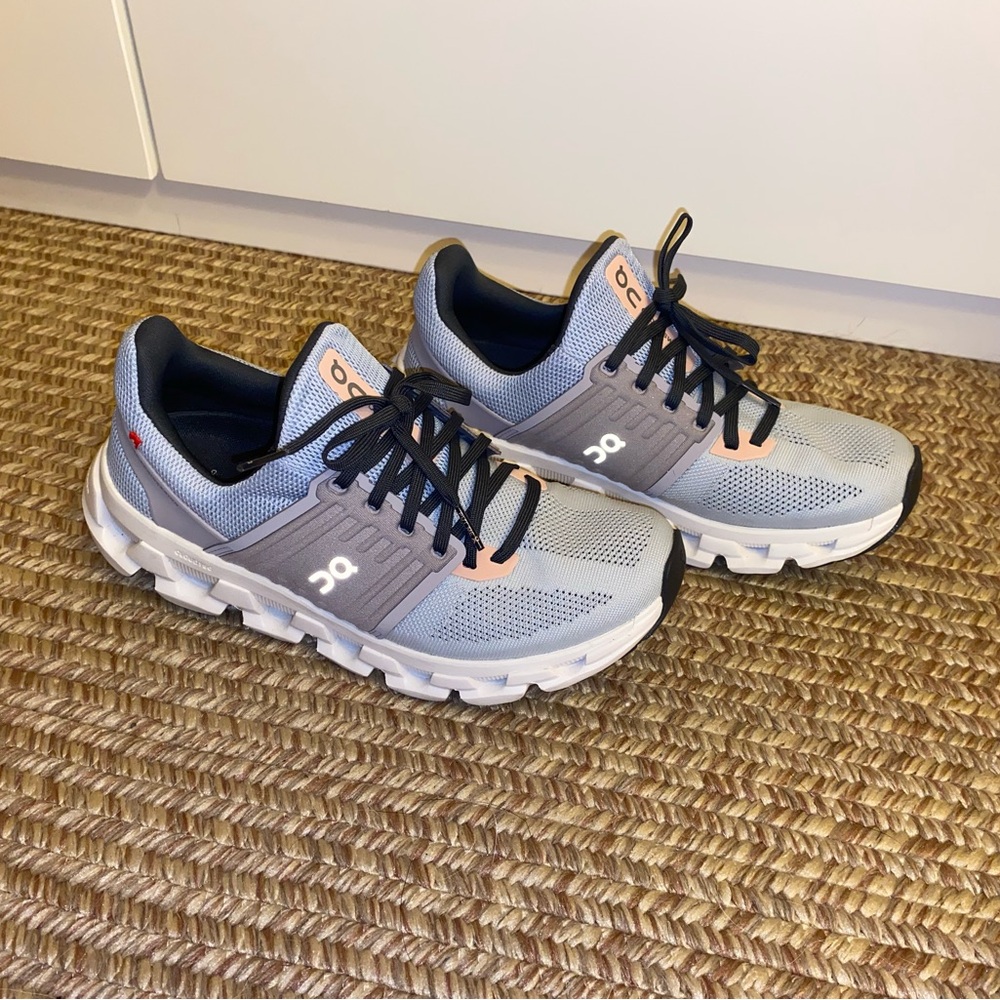 ON Running Gray and Black Sneakers